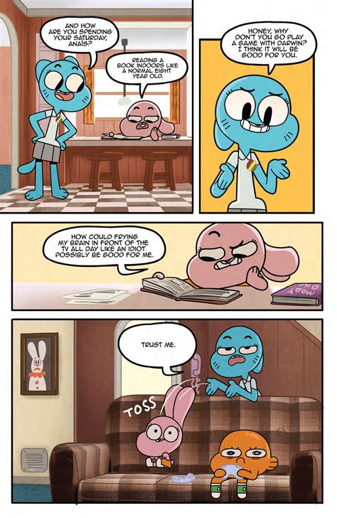 amazing world of gumball porn|Parody: The Amazing World Of Gumball Porn Comics 